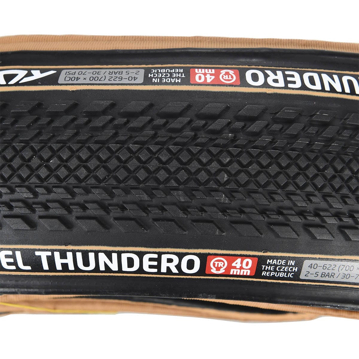 Opona TUFO GRAVEL THUNDERO 700x40c Tubeless Ready Beige - Image 2