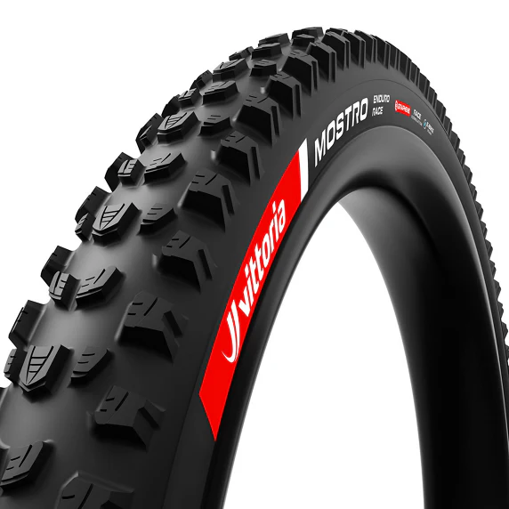 VITTORIA MOSTRO ENDURO RACE 27.5x2.6 Graphene/Silica Tubeless Ready Miękka opona w kolorze czarnym