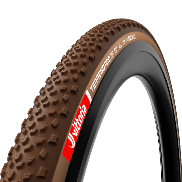 Opona VITTORIA TERRENO PRO T60 Mixed Gravel Race 700x35c Tubeless Ready Soft Brown