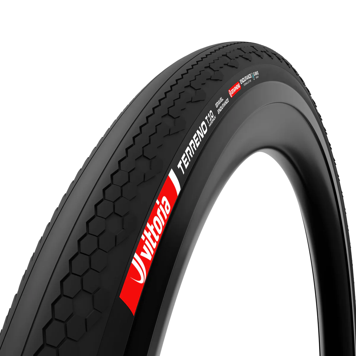 Opona VITTORIA TERRENO T10 HARDPACK Gravel Endurance 700x40c Tubeless Ready Soft Black