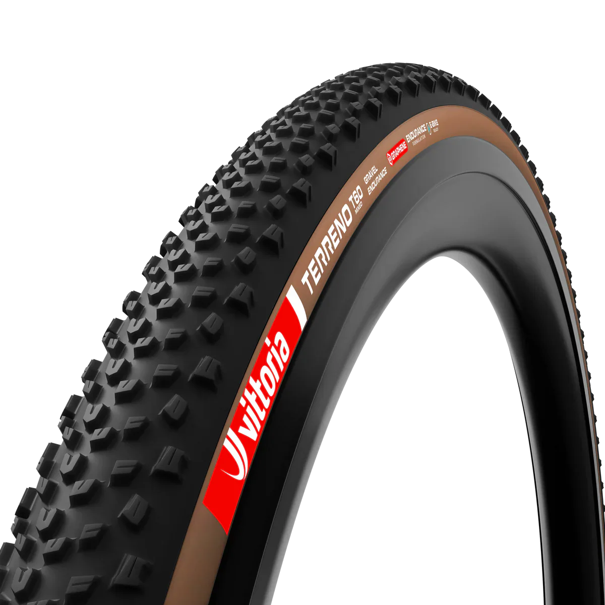 Opona VITTORIA TERRENO T60 MIXED Gravel Endurance 700x45c Tubeless Ready Soft Brown