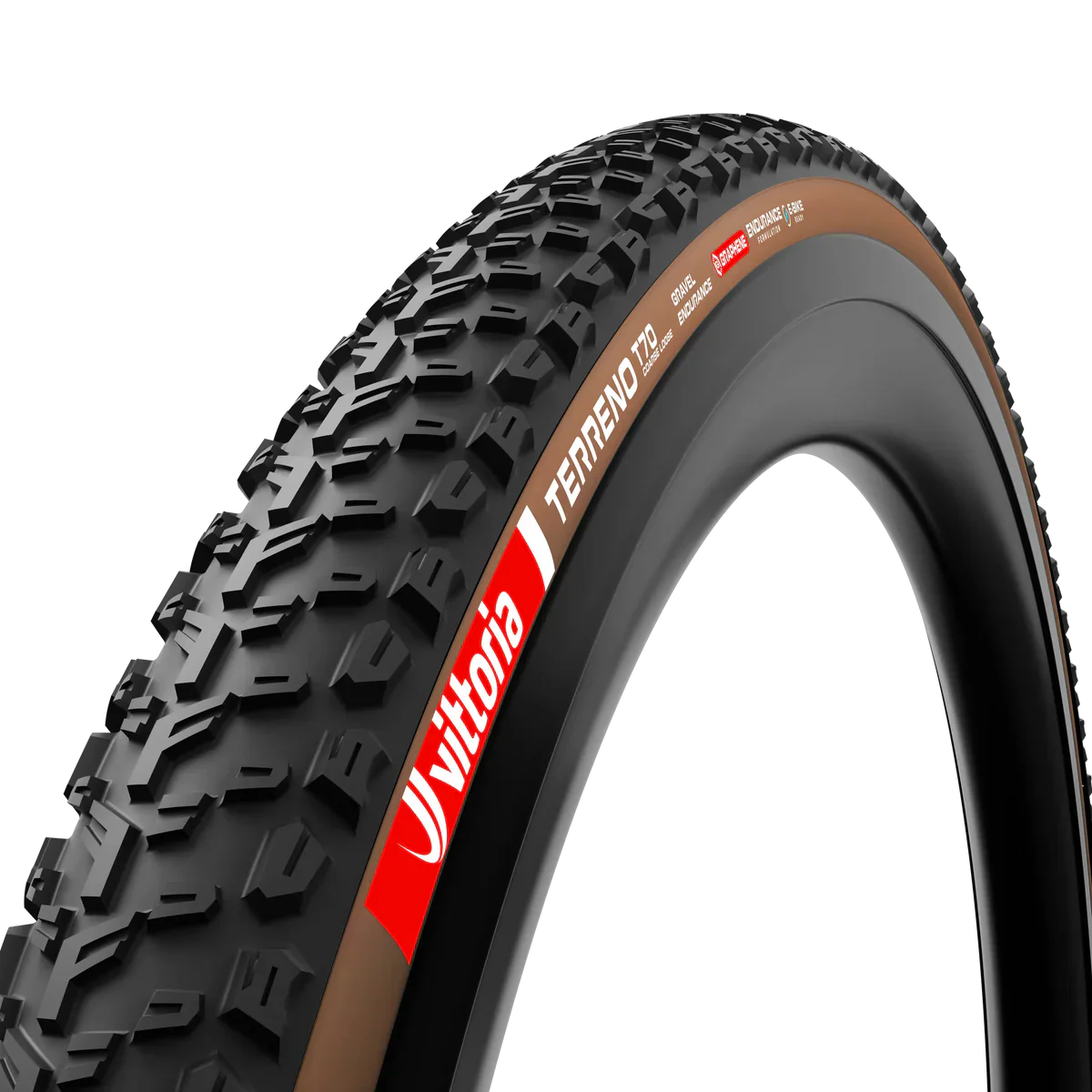 VITTORIA TERRENO T70 COARSE LOOSE Gravel Endurance 700x40c Tubeless Ready Opona miękka brązowa