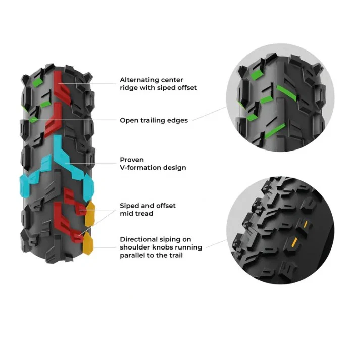 VITTORIA TERRENO T70 COARSE LOOSE Gravel Endurance 700x37c Tubeless Ready Miękka opona w kolorze czarnym - Image 6