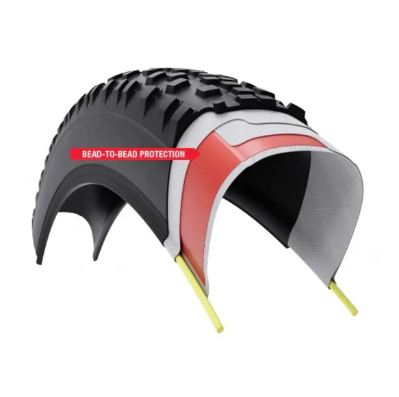 WTB BYWAY TCS LIGHT FAST ROLLING DUAL DNA SG2 650x47c Opona bezdętkowa wzmocniona beżowa - Image 3