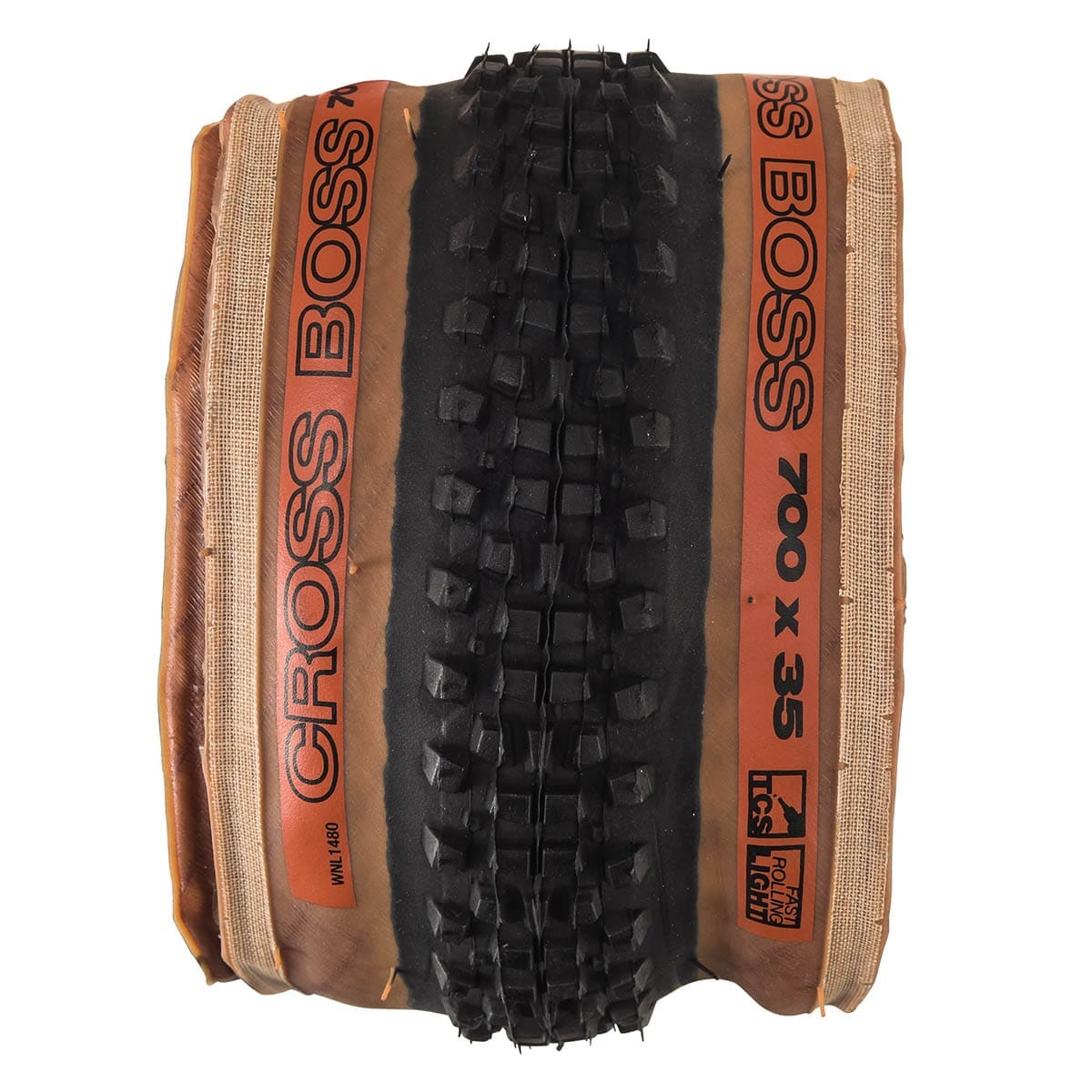 Opona WTB CROSS BOSS TCS Light 700x35c Tubeless Ready Beige - Image 2