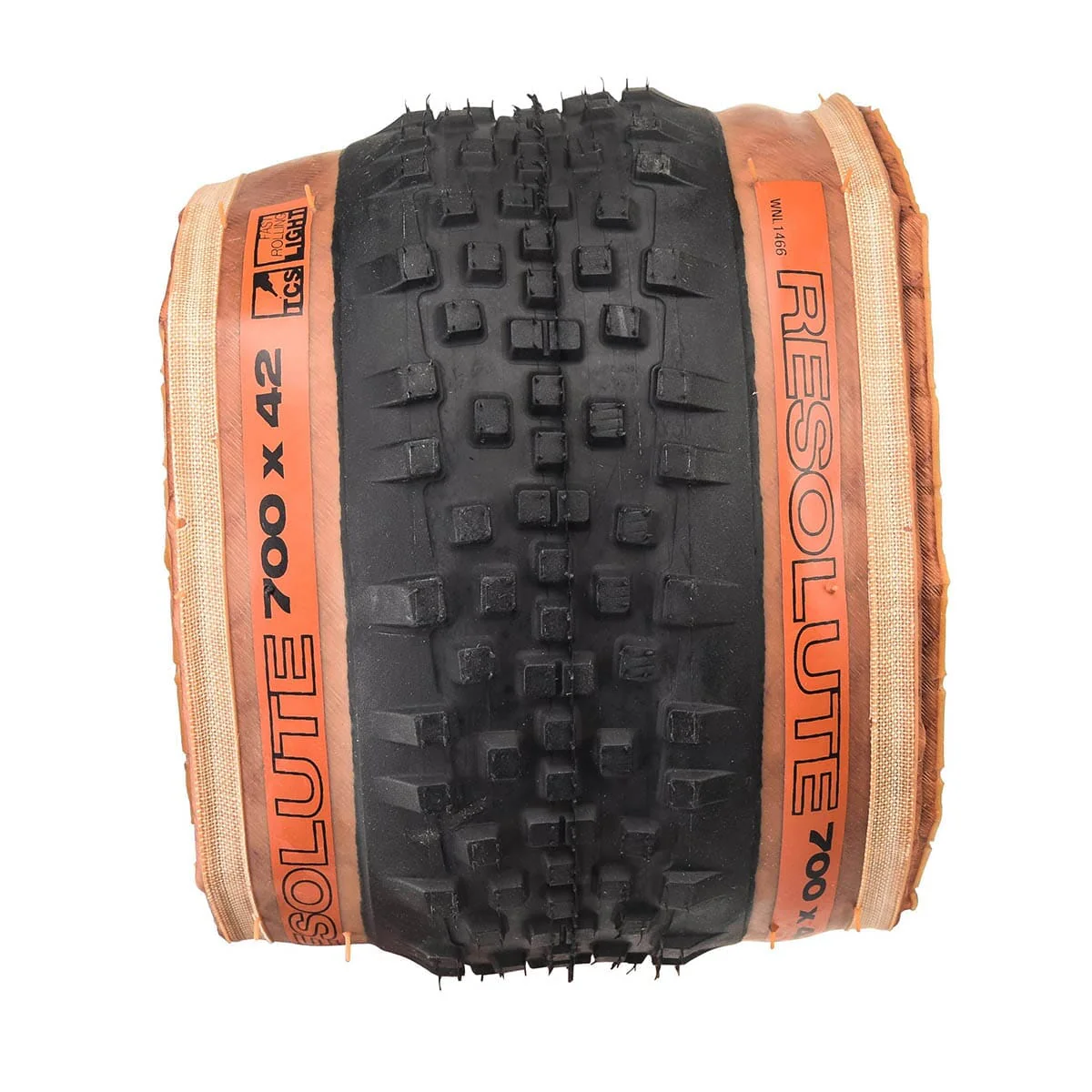 Opona WTB RESOLUTE TCS LIGHT FAST ROLLING DUAL DNA SG2 60tpi 700x42c Tubeless Ready Beige - Image 2