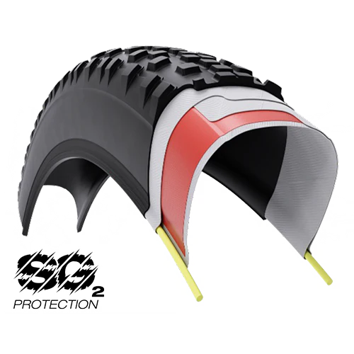 Opona WTB VULPINE TCS LIGHT FAST ROLLING DUAL DNA SG2 60tpi 700x36c Tubeless Ready Czarna - Image 2