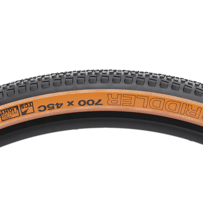 WTB RIDDLER TCS LIGHT FAST ROLLING DUAL DNA SG2 700x45c 60 Tpi Tubeless Ready Wzmocniona opona beżowa - Image 2