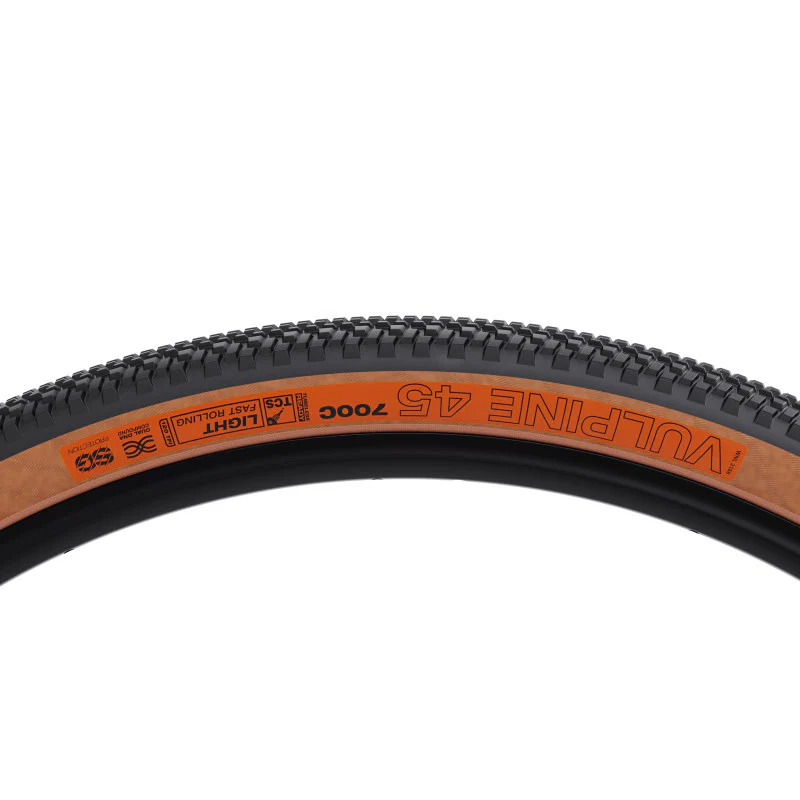 Opona WTB VULPINE TCS LIGHT FAST ROLLING DUAL DNA SG2 120tpi 700x45c Tubeless Ready Beige - Image 2