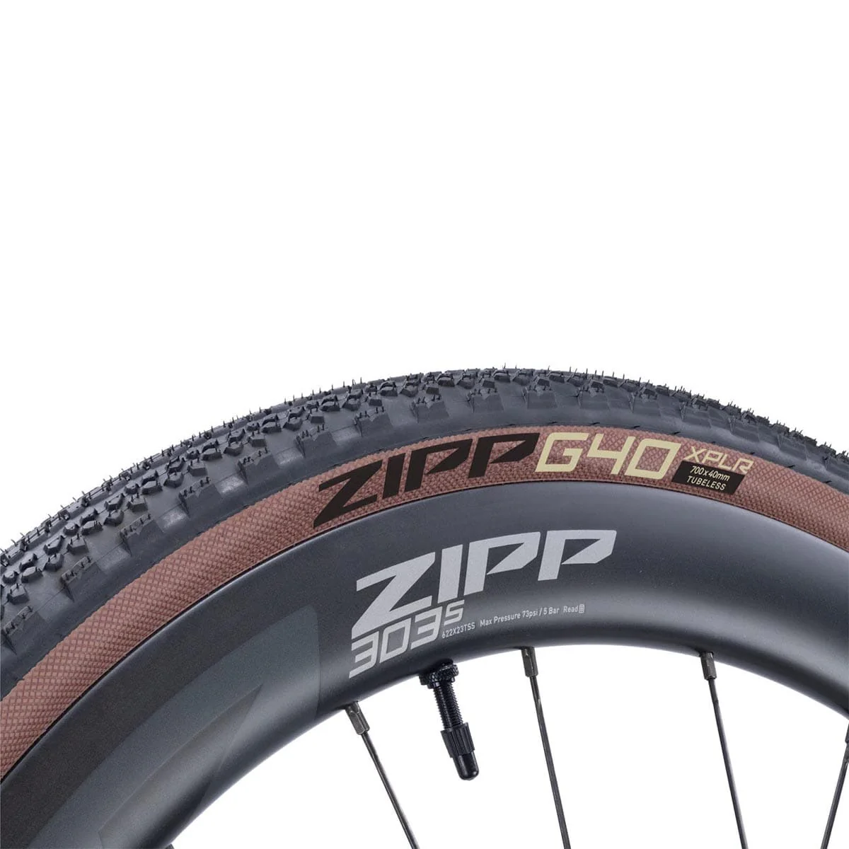Opona ZIPP G40 XPLR 700x40c Tubeless Ready Soft Brown