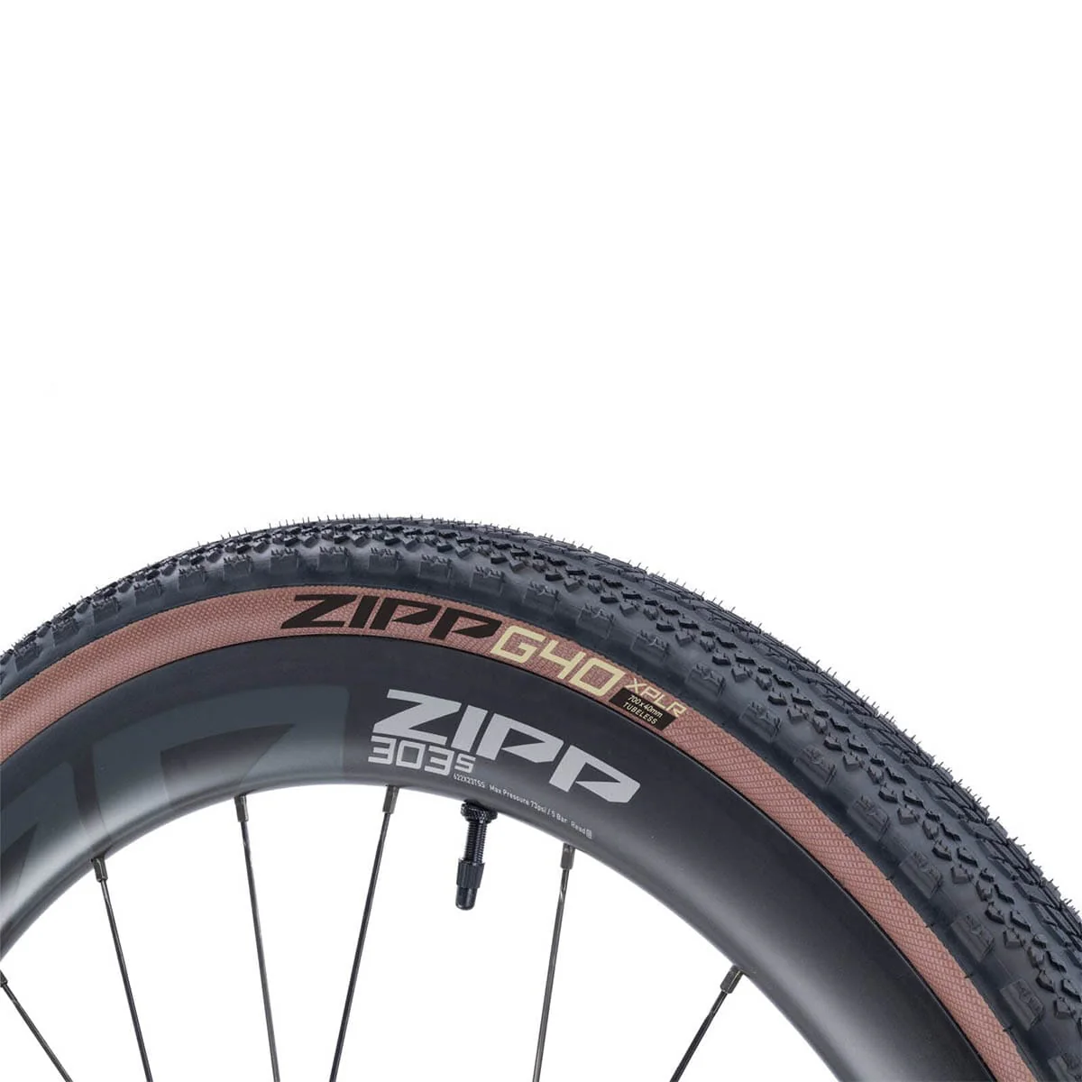 Opona ZIPP G40 XPLR 700x40c Tubeless Ready Soft Brown - Image 2