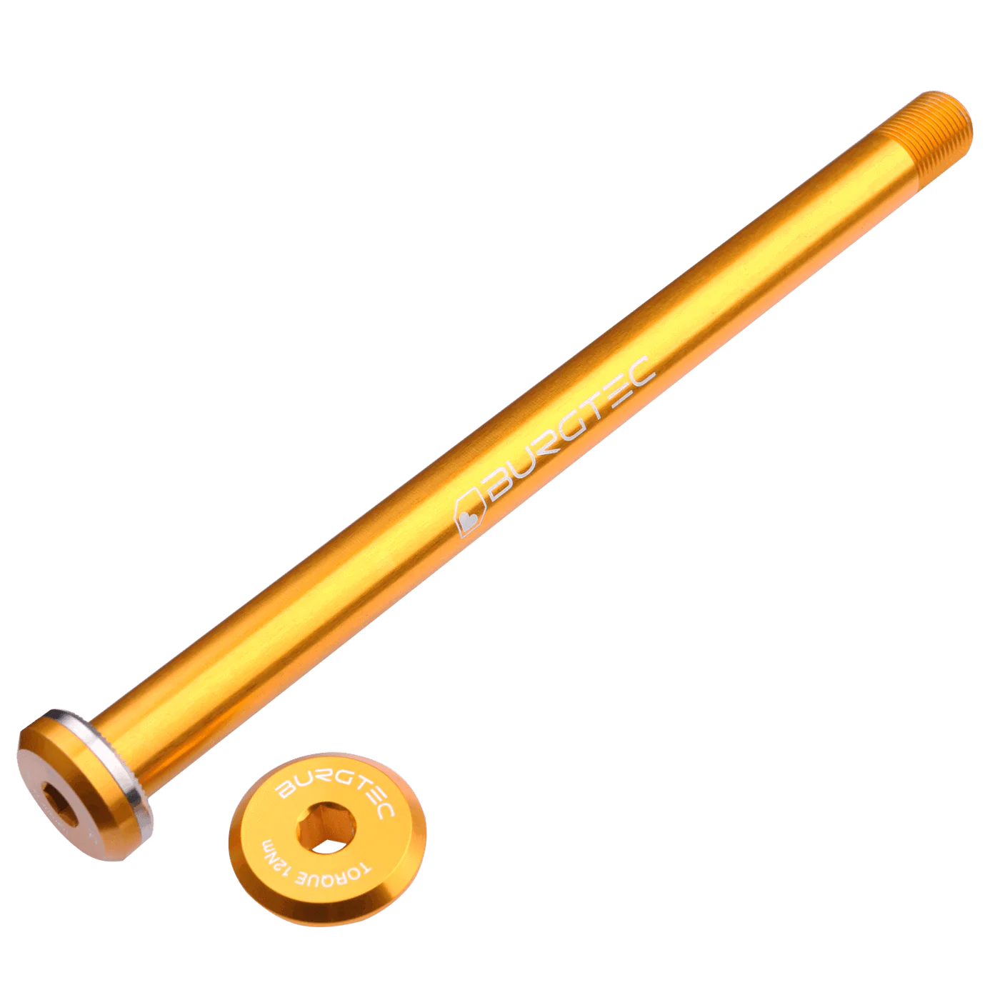 Oś tylnego koła BURGTEC 168,5 mm do ram Santa Cruz Gold