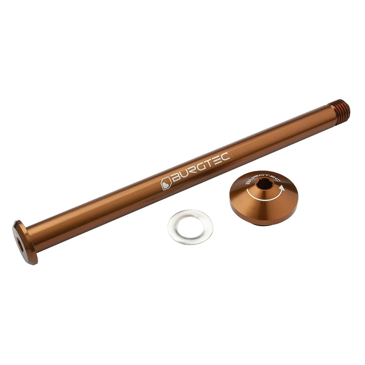 Oś tylnego koła BURGTEC 171 mm do ramy Yeti Bronze
