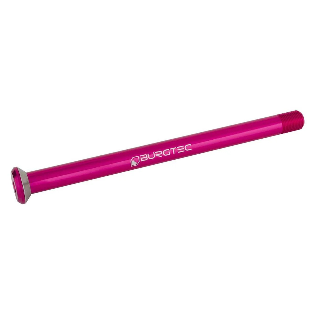 Oś tylnego koła BURGTEC 172 mm do ram Specialized różowa