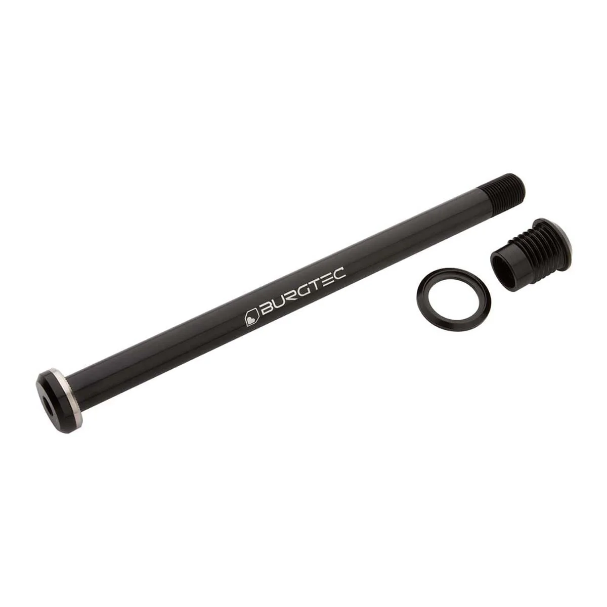 Oś tylnego koła BURGTEC 173,7 mm do ram Santa Cruz czarna