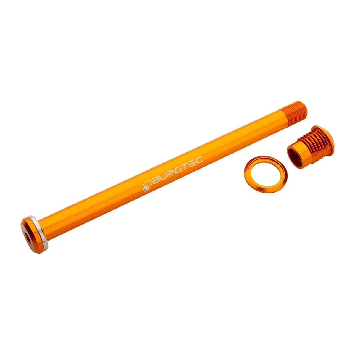 Oś tylnego koła BURGTEC 173,7 mm do ram Santa Cruz Orange