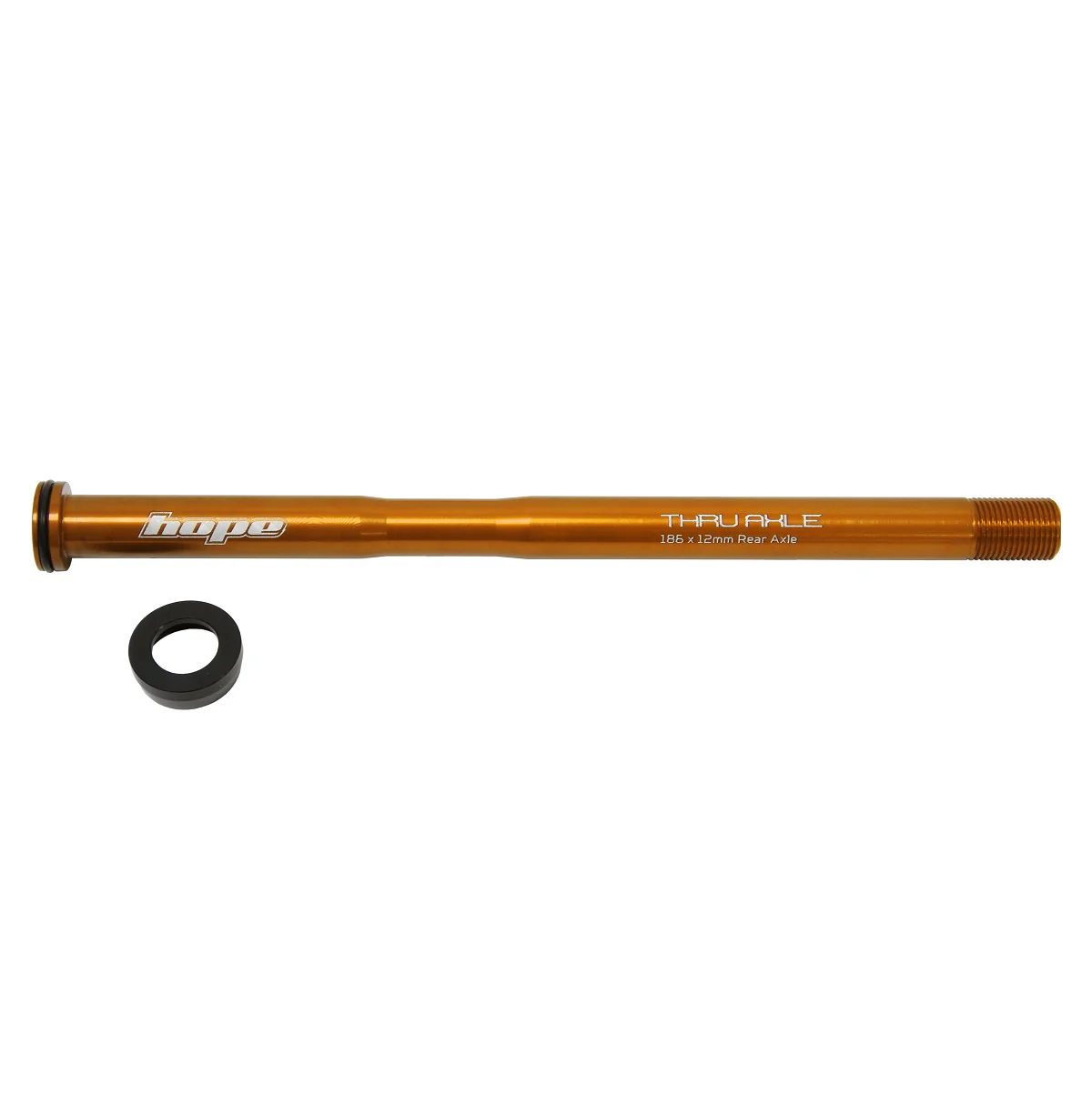 Oś tylnego koła HOPE 186mm #HTAR186 Orange
