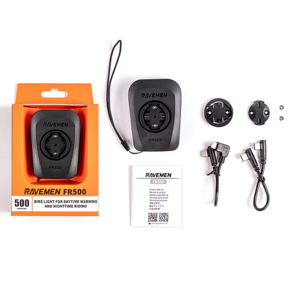 Lampka przednia RAVEMEN FR 500 - Garmin/Wahoo - Image 7