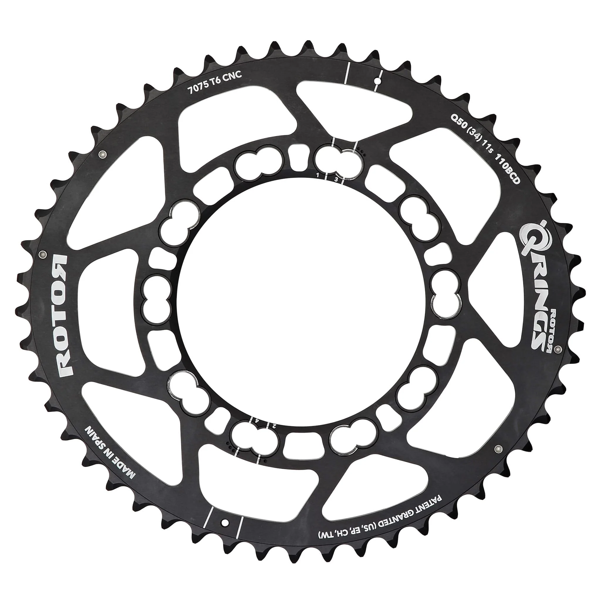 Owalna płytka zewnętrzna 10/11V ROTOR Q-RING 110 mm - Image 2