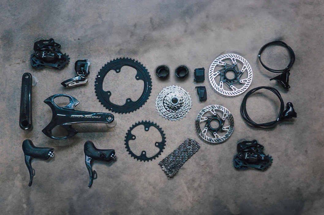 Pakiet CAMPAGNOLO SUPER RECORD WRL 2x13V - Image 4