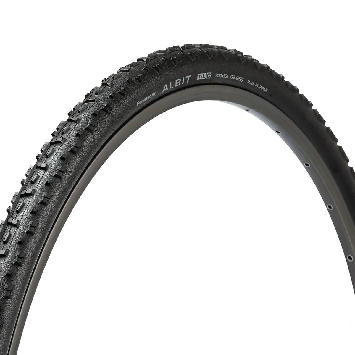 PANARACER ALBIT 700x33c Opona przystosowana do zastosowania bezdętkowego, czarna