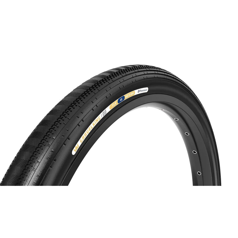 PANARACER GRAVELKING SEMISLICK TLR 700x45c opona bezdętkowa czarna