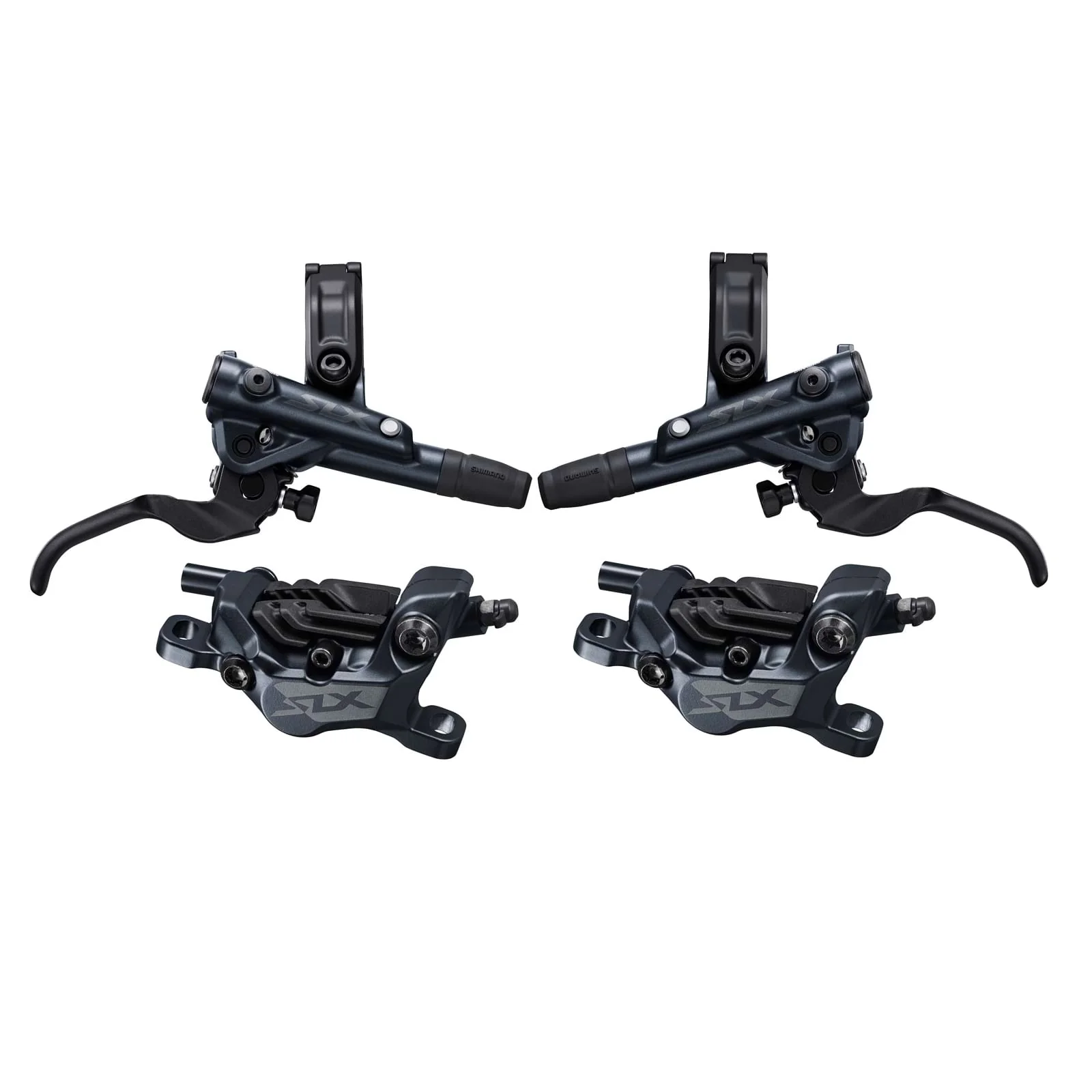 Para 4-tłoczkowych klocków hamulcowych SHIMANO SLX M7120 J-KIT Discless Ventilated Pads
