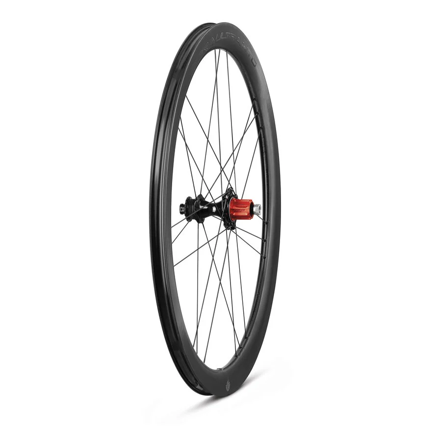 Para chromowanych kół CAMPAGNOLO BORA ULTRA WTO 45 C23 DISC przystosowanych do montażu bezdętkowego (Center Lock) - Image 3