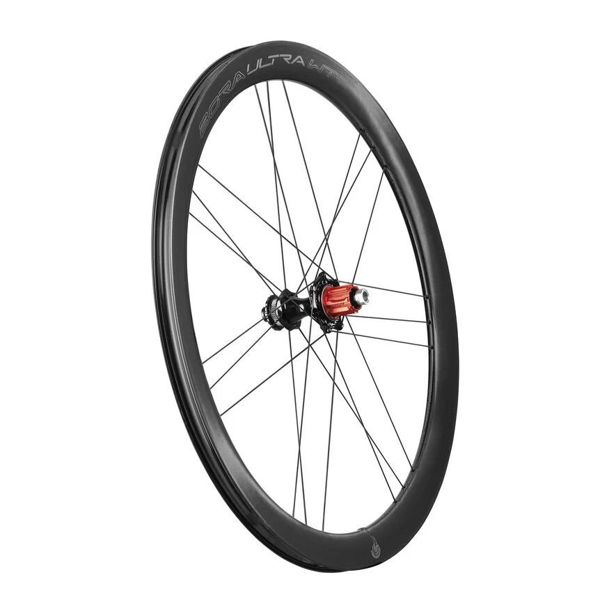 Para chromowanych kół CAMPAGNOLO BORA ULTRA WTO 45 C23 DISC przystosowanych do montażu bezdętkowego (Center Lock) - Image 4