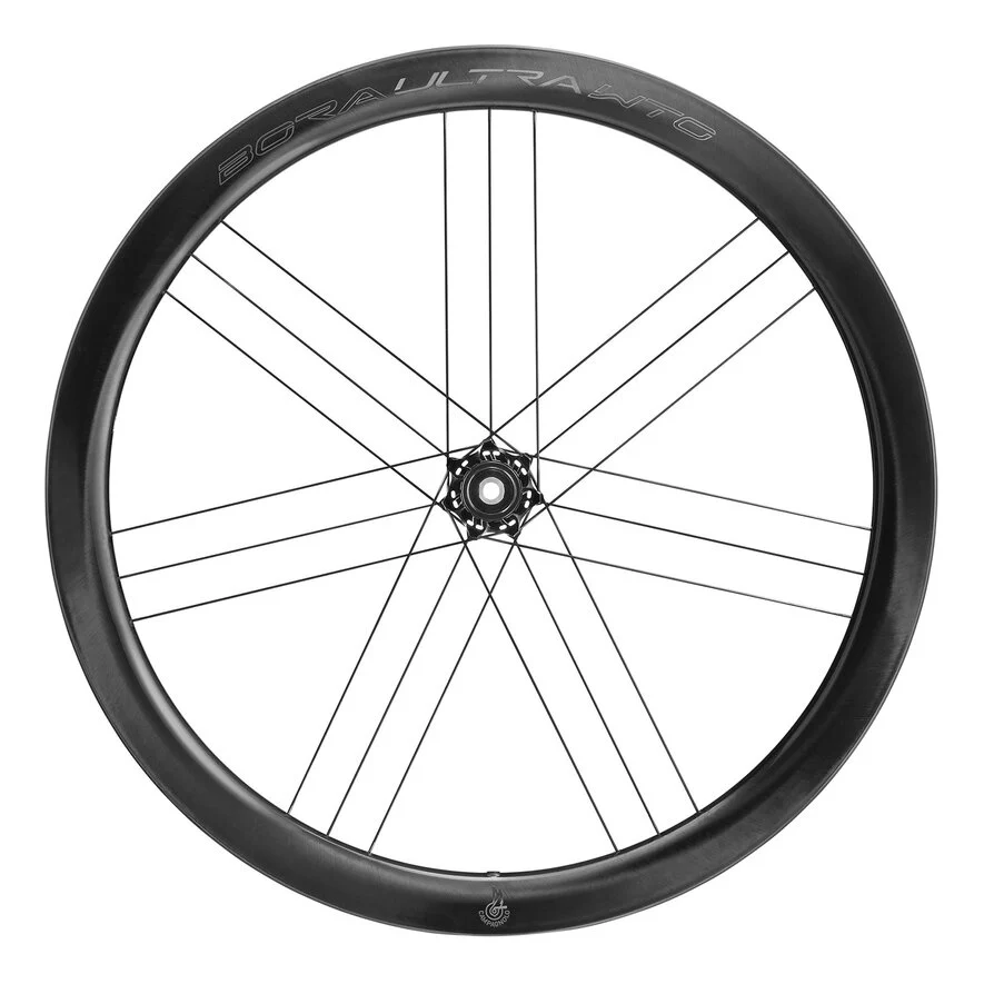 Para chromowanych kół CAMPAGNOLO BORA ULTRA WTO 45 C23 DISC przystosowanych do montażu bezdętkowego (Center Lock) - Image 6