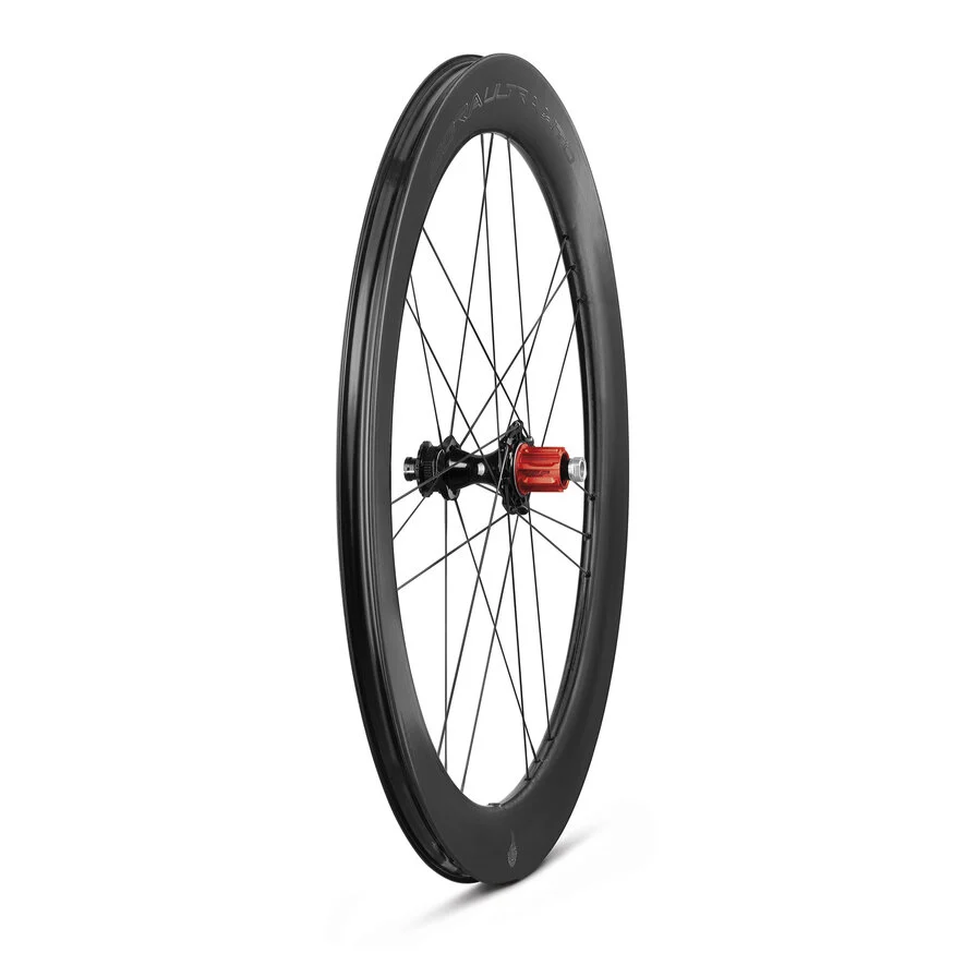 Para chromowanych kół CAMPAGNOLO BORA ULTRA WTO 60 C23 DISC przystosowanych do montażu bezdętkowego (Center Lock) - Image 3