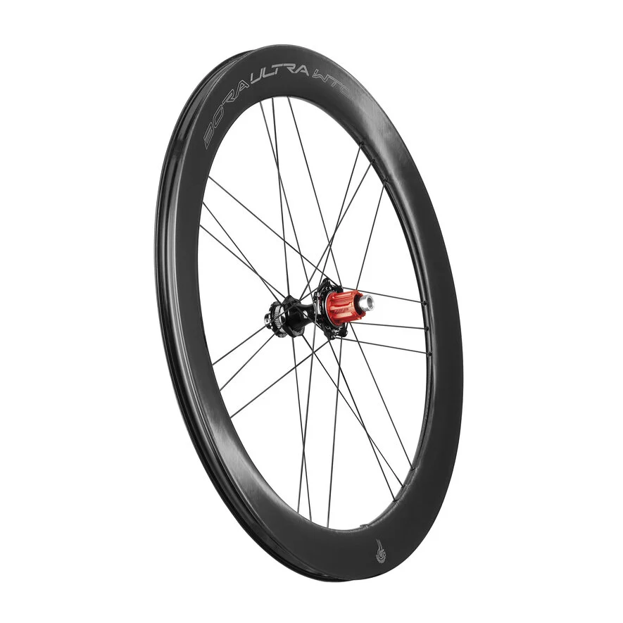 Para chromowanych kół CAMPAGNOLO BORA ULTRA WTO 60 C23 DISC przystosowanych do montażu bezdętkowego (Center Lock) - Image 4