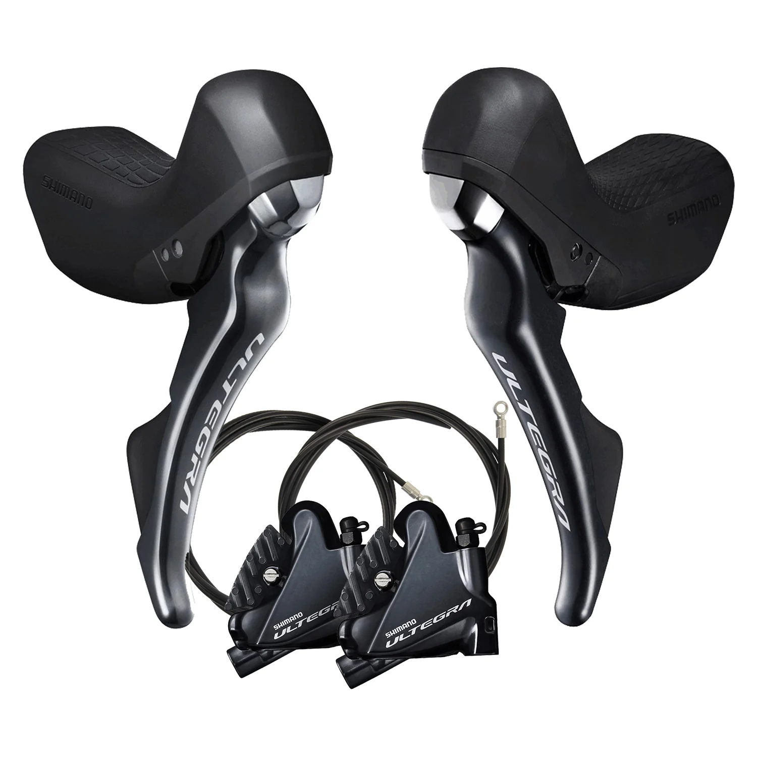 Para dźwigni i zacisków SHIMANO ULTEGRA R8020 2x11 z płaskim mocowaniem bez tarcz