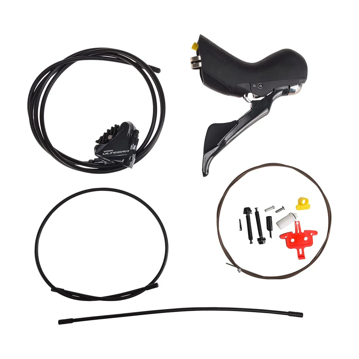 Para dźwigni i zacisków SHIMANO ULTEGRA R8020 2x11 z płaskim mocowaniem bez tarcz - Image 2