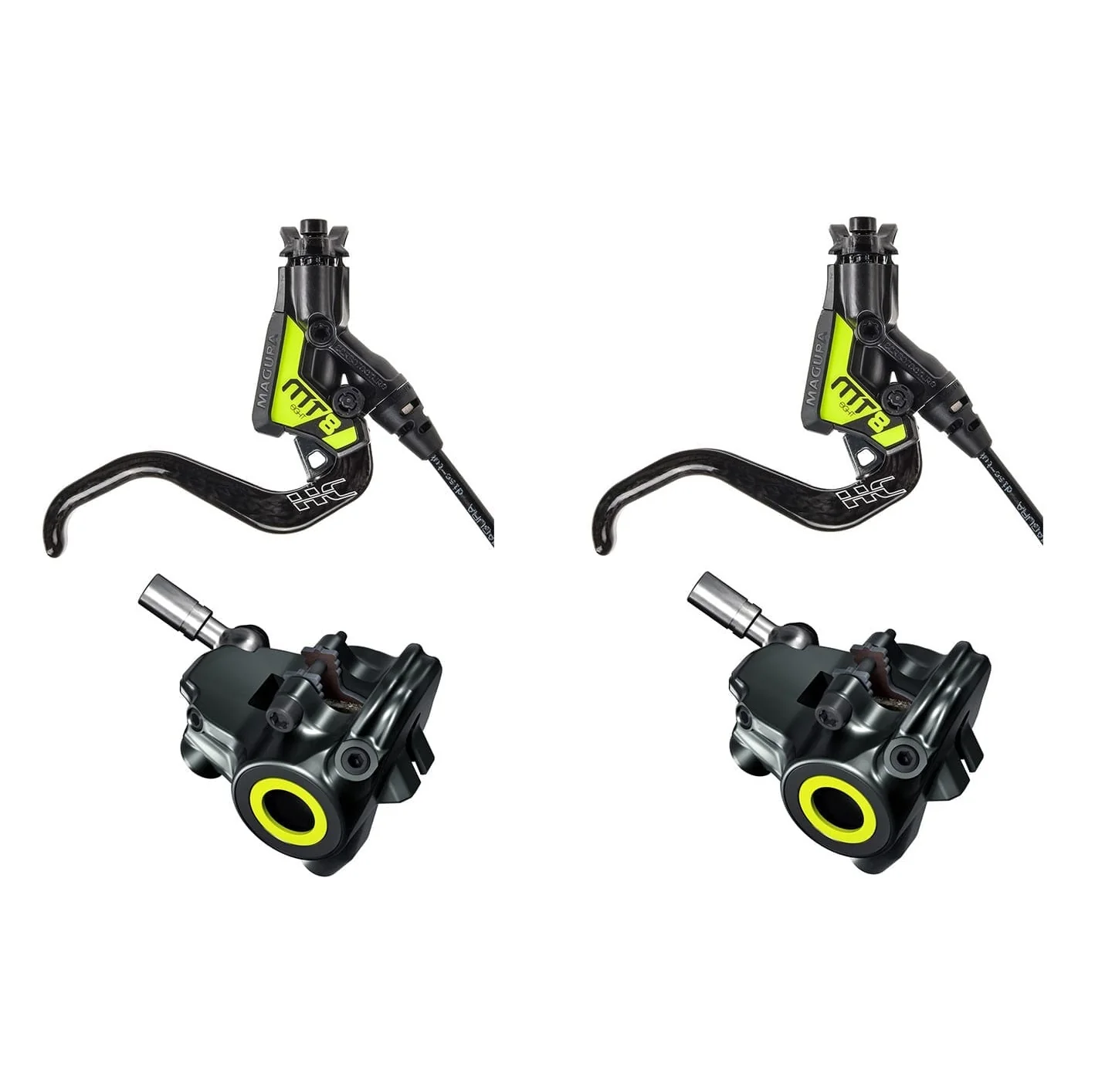 Para hamulców bez tarcz MAGURA MT8 SL FLATMOUNT