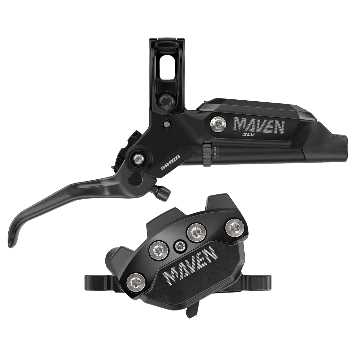 Para hamulców SRAM MAVEN SILVER A1 w kolorze czarnym - Image 3