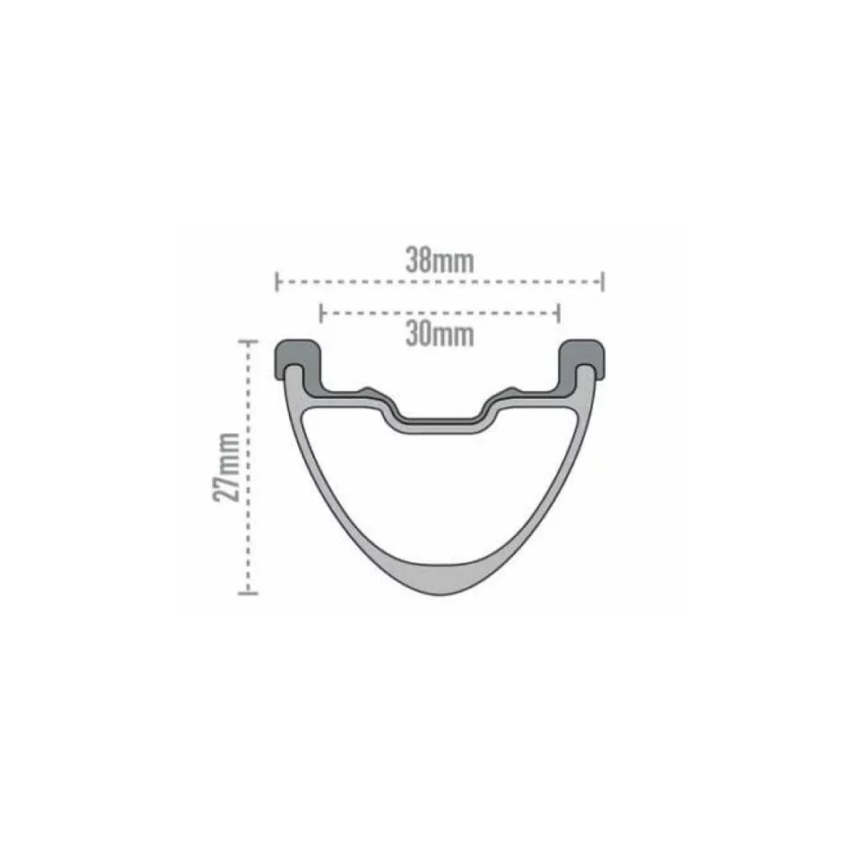 Para karbonowych kół ENVE M730 HYDRA 29" 15x110/12x148mm Boost 6 Hole Black - Image 4