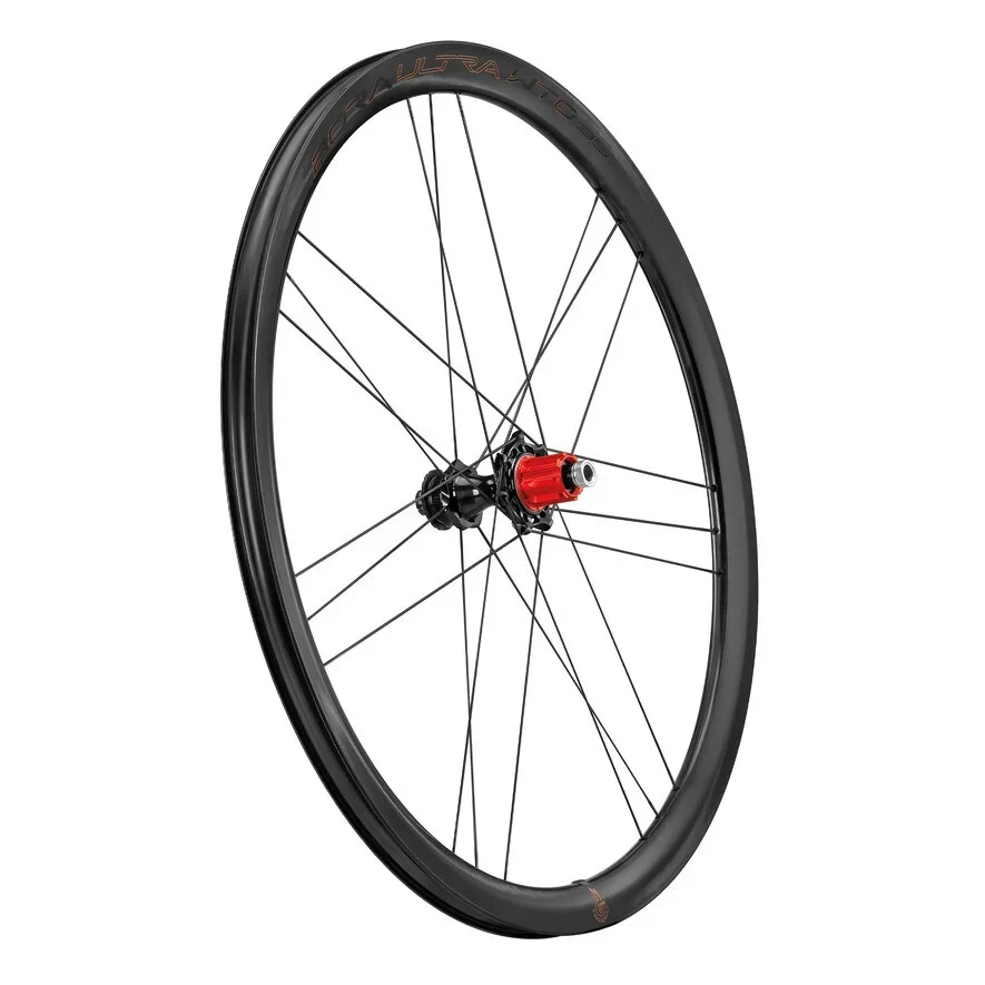 Para kół CAMPAGNOLO BORA ULTRA WTO 35 C23 DISC przystosowanych do jazdy bezdętkowej (centralna blokada) - Image 7