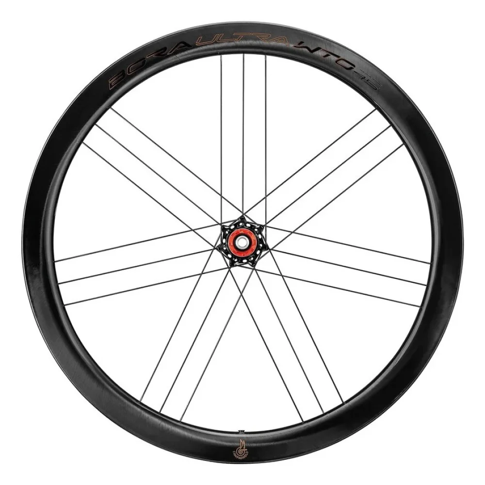 Para kół CAMPAGNOLO BORA ULTRA WTO 45 C23 DISC przystosowanych do jazdy bezdętkowej (centralna blokada) - Image 6