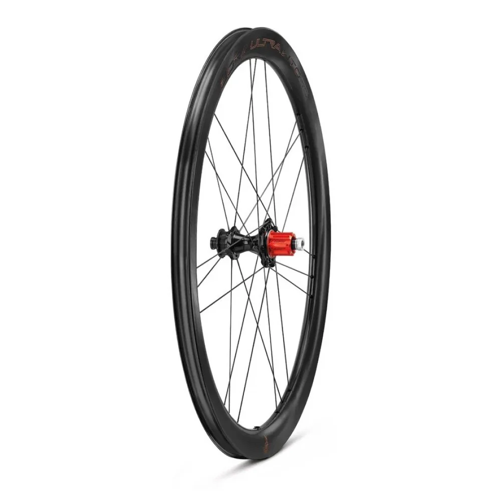 Para kół CAMPAGNOLO BORA ULTRA WTO 45 C23 DISC przystosowanych do jazdy bezdętkowej (centralna blokada) - Image 8