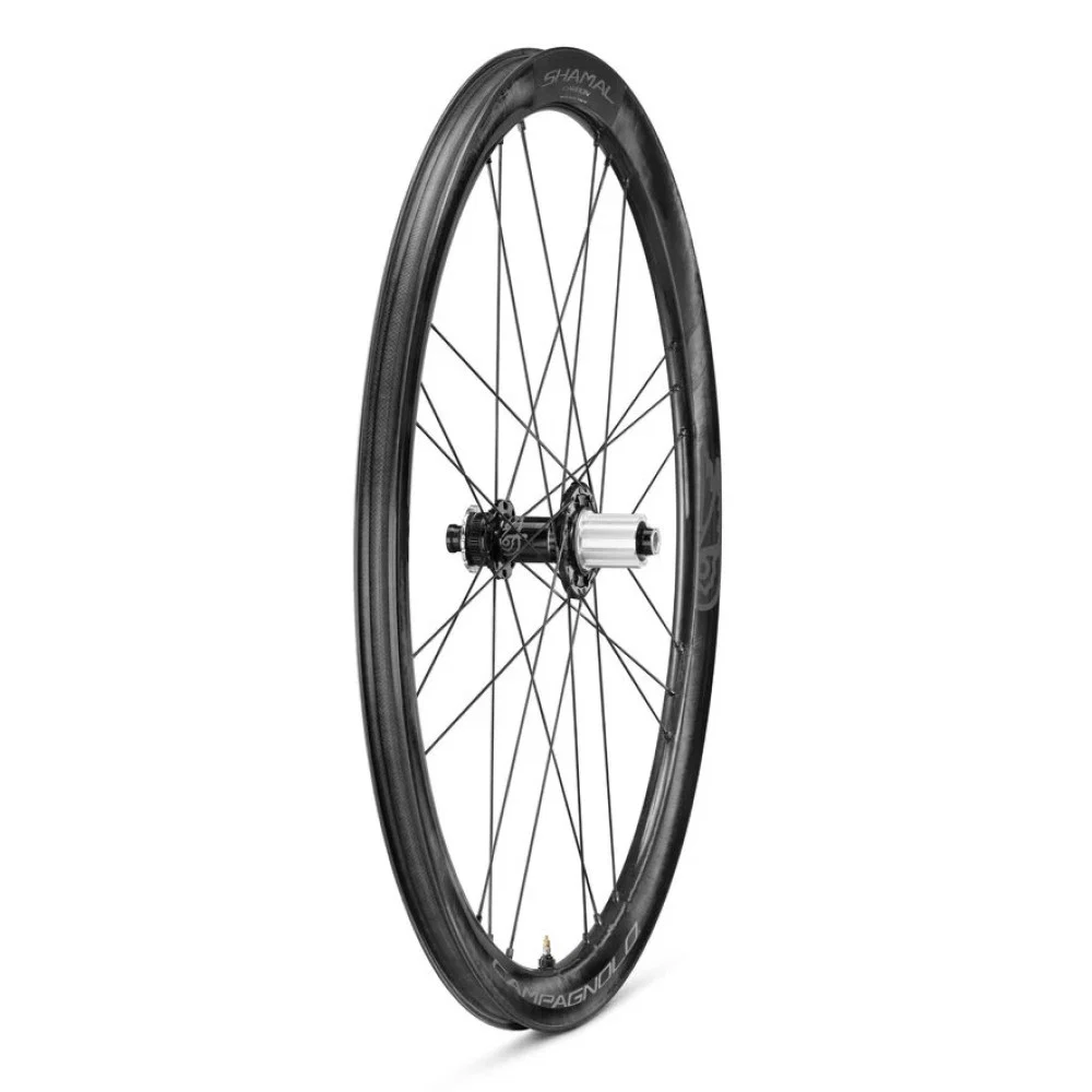 Para kół CAMPAGNOLO SHAMAL CARBON przystosowanych do jazdy bezdętkowej (centralna blokada) - Image 9