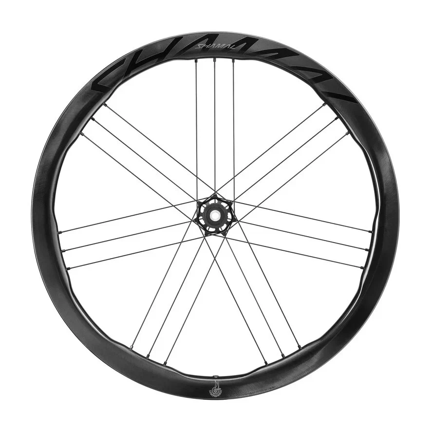 Para kół CAMPAGNOLO SHAMAL DUAL PROFILE CARBON C23 przystosowanych do jazdy bezdętkowej (centralna blokada) - Image 2