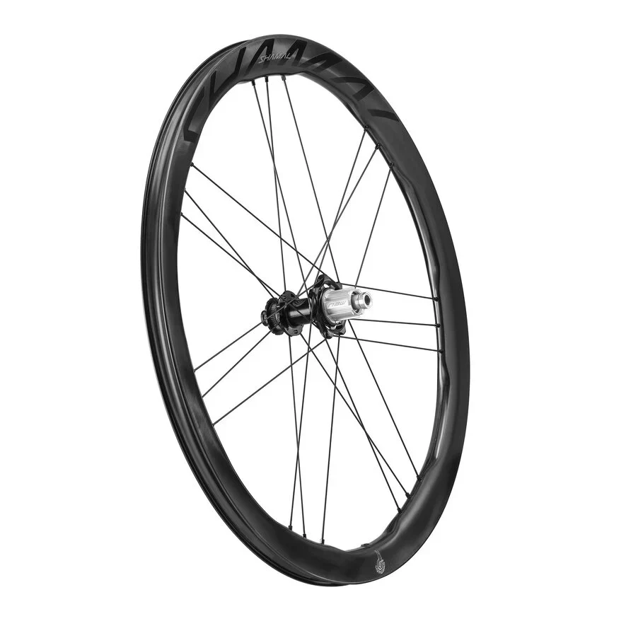 Para kół CAMPAGNOLO SHAMAL DUAL PROFILE CARBON C23 przystosowanych do jazdy bezdętkowej (centralna blokada) - Image 6