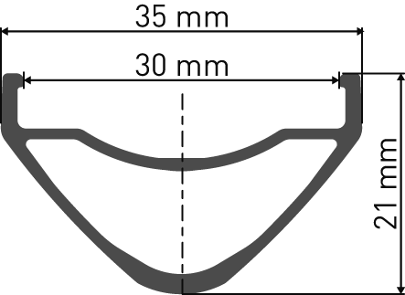 Para kół DT SWISS EX 1700 SPLINE 30mm 27,5" 15X110mm/12X148mm Boost Wheels - Image 6