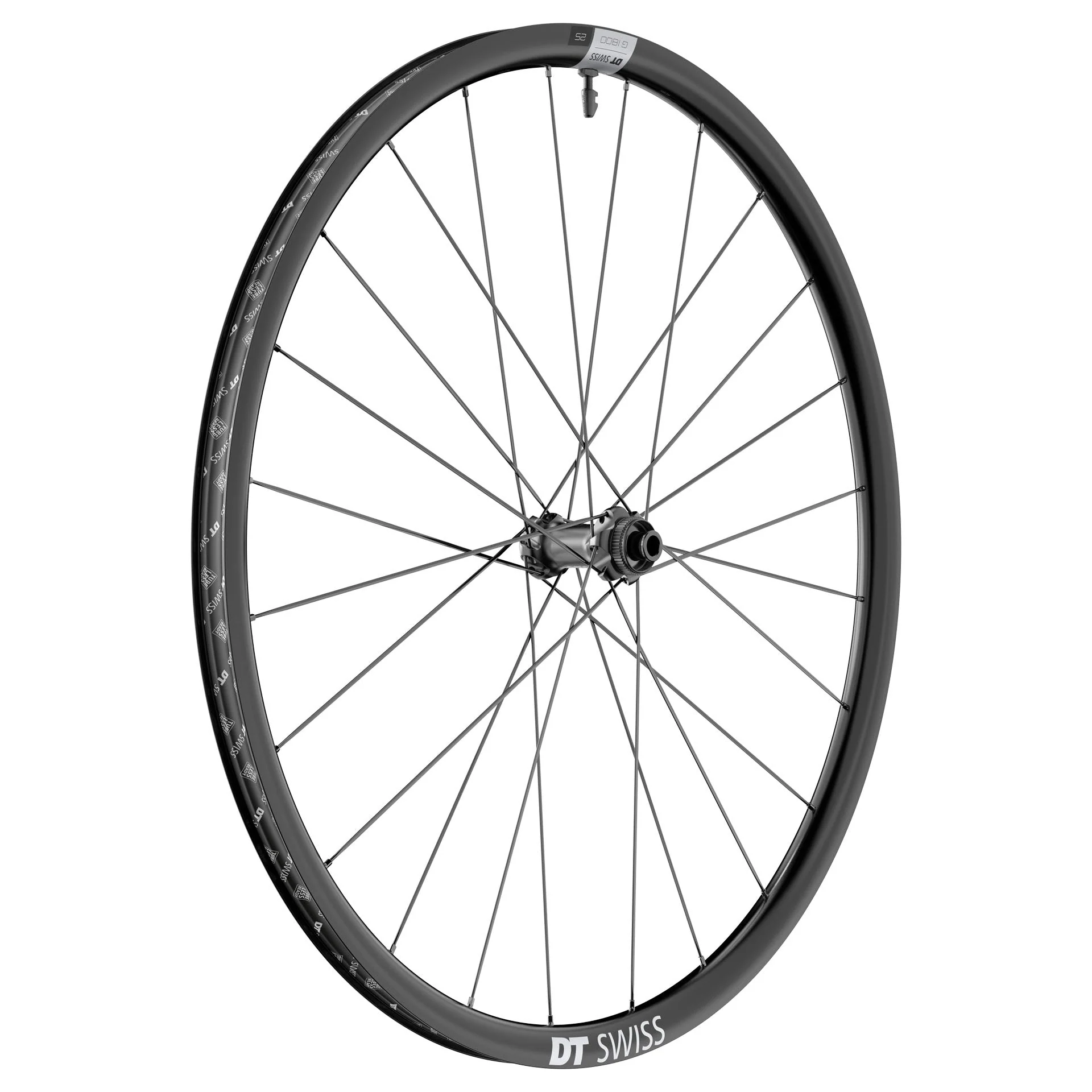 Para kół DT SWISS G 1800 SPLINE 25 przystosowanych do jazdy bezdętkowej (centralna blokada) - Image 2