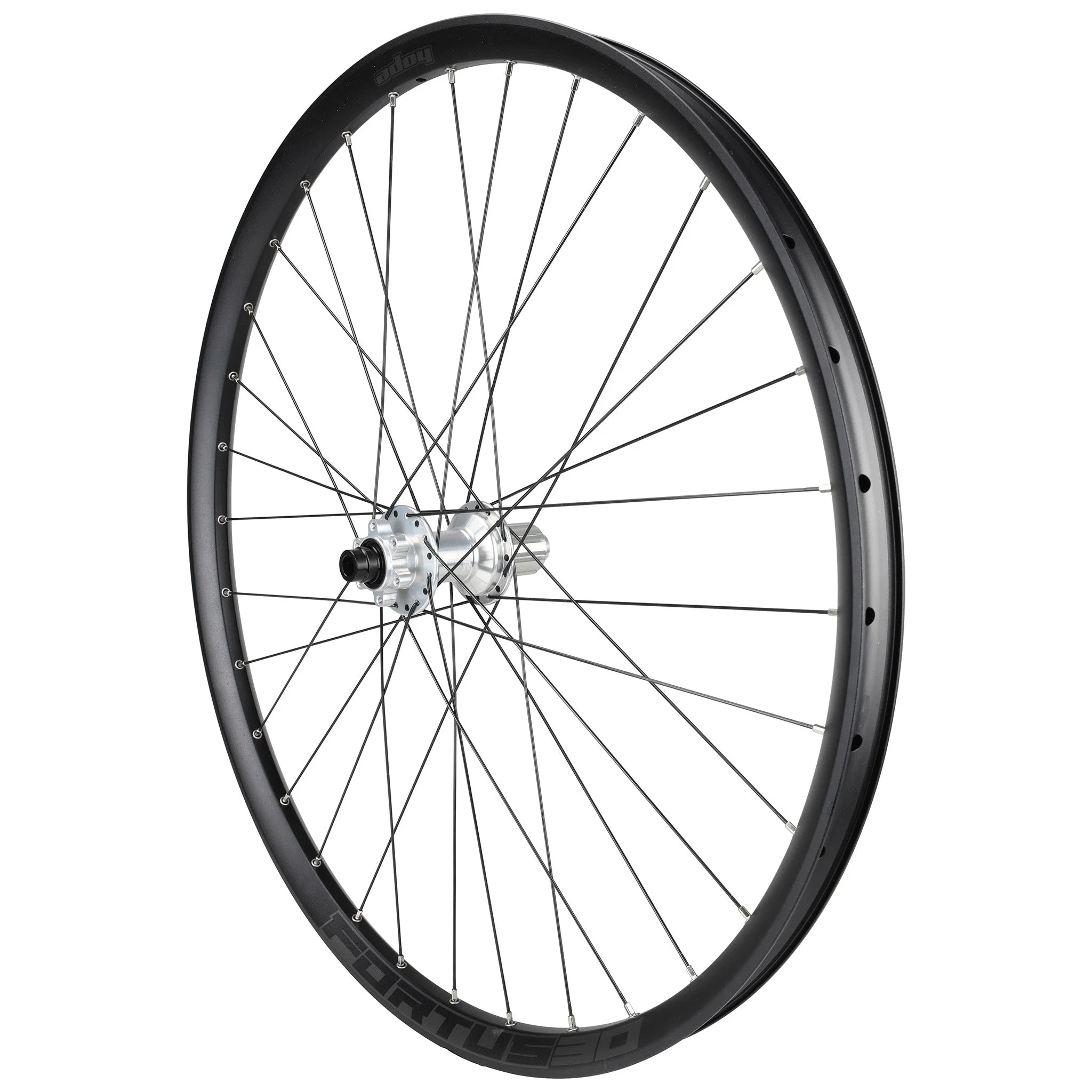 Para kół HOPE FORTUS 26 W 26" PRO 5 15x100mm/12x135mm srebrne - Image 2