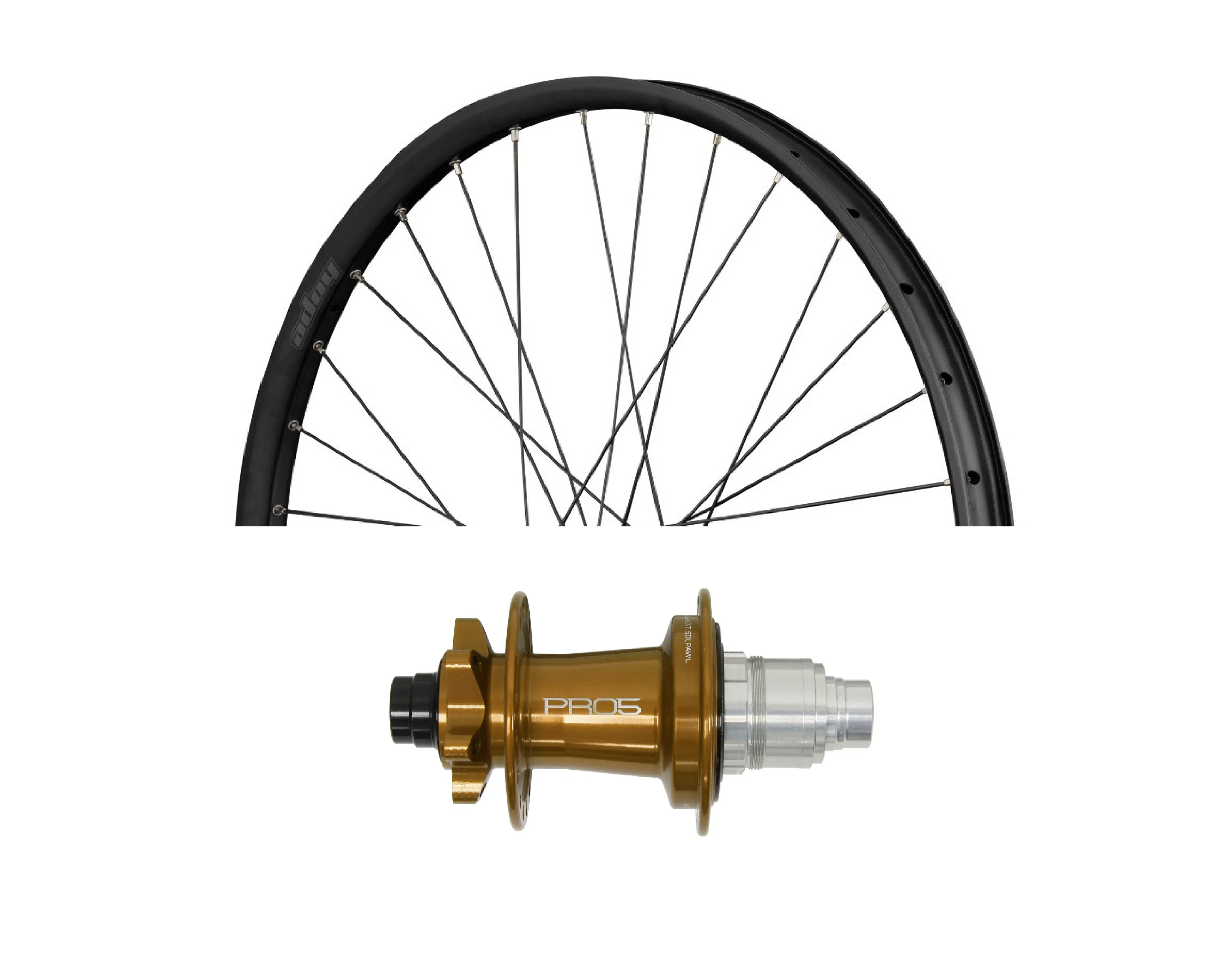 Para kół HOPE FORTUS 30 W 29" PRO 5 15X110mm/12x148mm Boost Bronze - Image 2