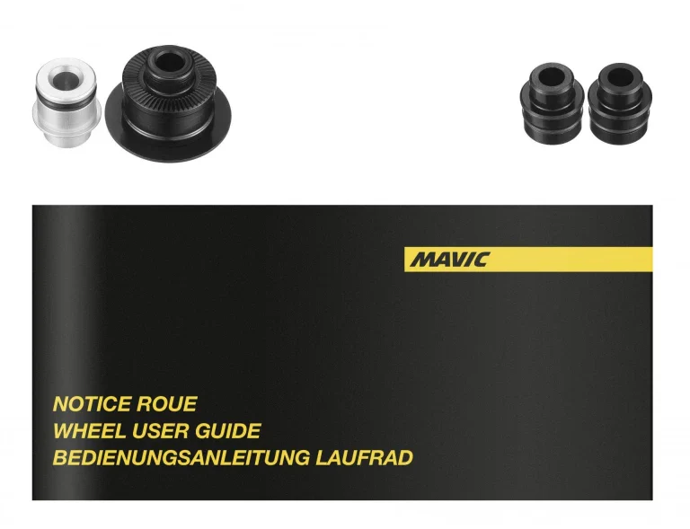 Para kół MAVIC AKSIUM DISC z oponami (centralna blokada) - Image 4