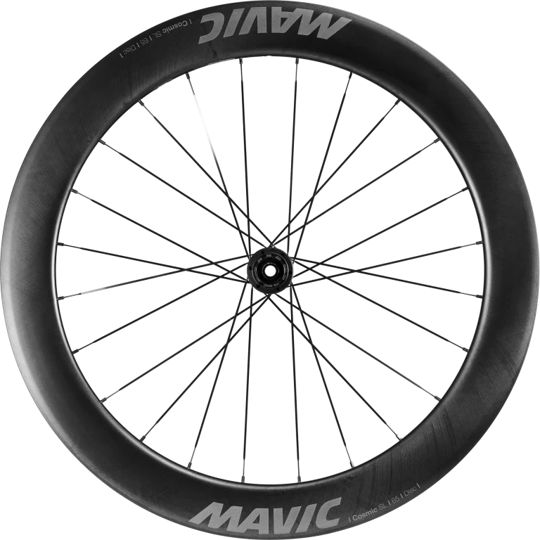 Para kół MAVIC COSMIC SL 65 DISC przystosowanych do jazdy bezdętkowej (centralna blokada) 2025 - Image 6