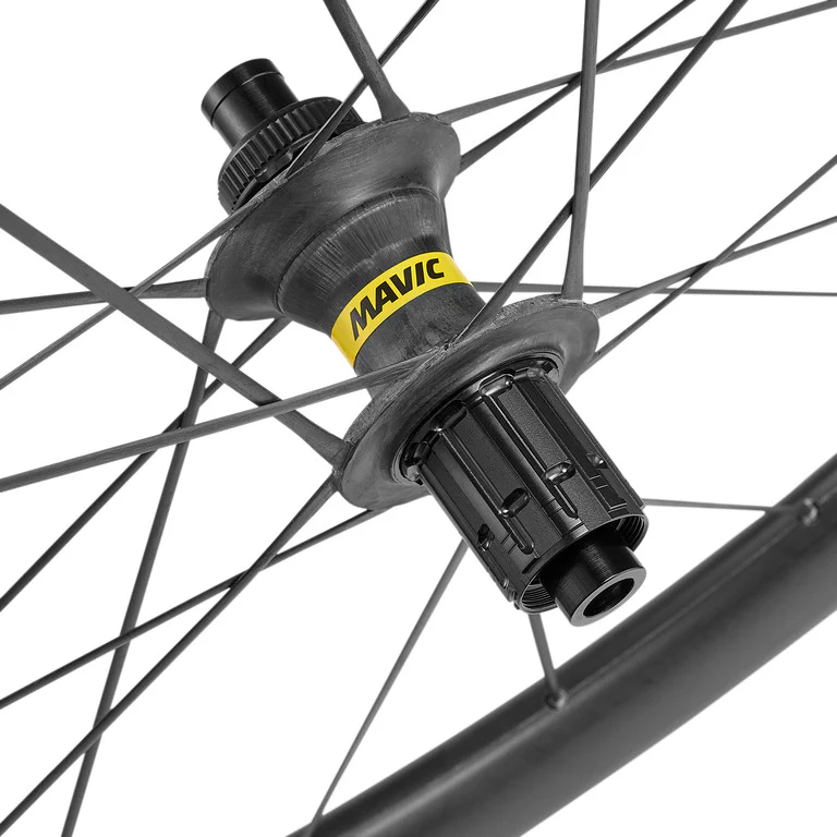 Tylne koło MAVIC COSMIC ULTIMATE 45 DISC przystosowane do jazdy bezdętkowej (centralna blokada) - Image 3